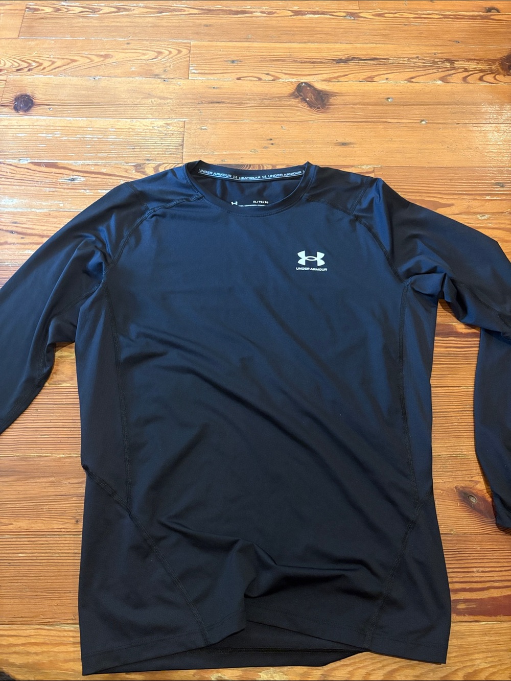 Under Armour Men’s Black Long-Sleeve Compression Shirt